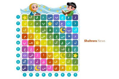  سرگرمی درباره ماه رمضان | جدول حروف پراکنده