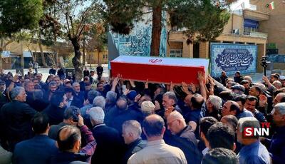  مشروح مراسم تشییع مادر سردار رشید اسلام جاویدالاثر حاج احمد متوسلیان + فیلم