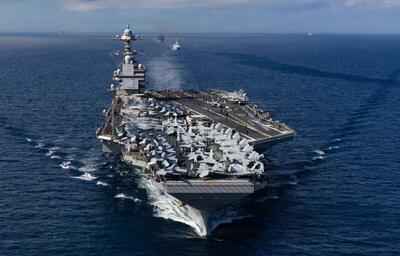  ابر قدرتی که از پس تامین دستشویی ملوانان خود برنمی‌آید/بحران عجیب در ناو ۱۳ میلیارد دلاری آمریکا