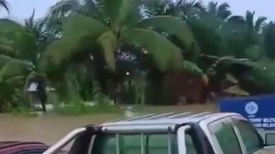  گزارش: در ایالت صباح مالزی به دلیل سیل بیش از 5 هزار نفر تخلیه شدند