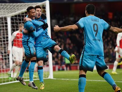  10 سال پیش در چنین روزی؛ بریس لیونل مسی و برتری 2-0 بارسلونا در خانه آرسنال