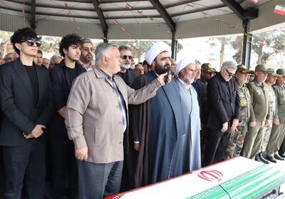  پیکر امیر سرتیپ محمدی‌فر در شهر‌ قدس آرام گرفت - تسنیم