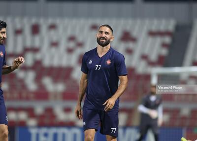  مهرداد محمدی و اولین بازی 20 دقیقه‌ای در تراکتور