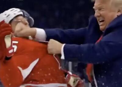  چهره واقعی ترامپ فقط در این 60 ثانیه! (عکس)