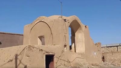  گلایه گردشگران از برخی مساجد فرسوده در آران و بیدگل + فیلم
