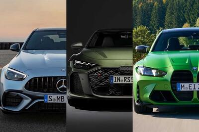 مقایسه آئودی RS5 جدید با مرسدس C63 و بی‌ام‌و M3، کدام آلمانی اسپرت برتر است؟