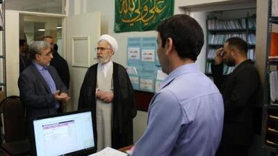  بازدید دادستان کل کشور از دادسرای ناحیه یک کرج