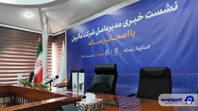  رشد ۴۲ درصدی تولید در شرکت مالیبل و تحقق 380 هزار دلار صادرات
