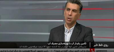  طرح آبرسانی به تهران از کرج در دستور کار قرار دارد