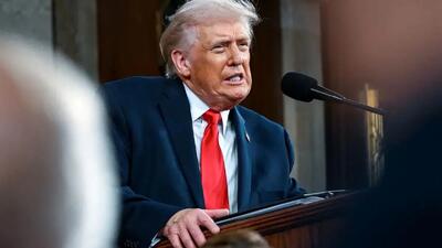  ۵ لحظه قابل توجه از سخنرانی سالانه ترامپ در کنگره