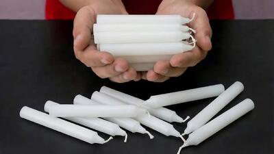  خیلی ها نمی دانند / شمع های معمولی رو به یک ابزار پول ساز تبدیل کن