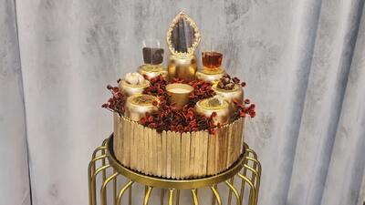  باورتون میشه این هفت سین شیک و فوق العاده رو با وسایل بازیافتی درست کردم ؟