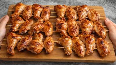  دیگه بال مرغ سرخ یا کباب نکنید / دستور پخت بال مرغ بدون نیاز به زغال و روغن