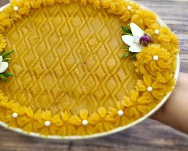  طرز تهیه حلوا | حلوای سه آرد آموزش حلوای مجلسی با تمام نکات