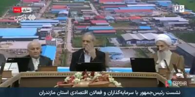  پزشکیان: تولیدکنندگان و سرمایه‌گذاران آقا بالاسر ما هستند