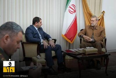  دیدار دبیر شورای عالی امنیت ملی با وزیر دفاع ارمنستان