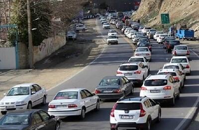  اعمال محدودیت‌های ترافیکی پایان هفته یکطرفه‌ شدن مقطعی چالوس و هراز