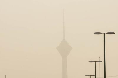  احتمال طوفان گرد و خاک در تهران