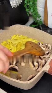  طرز تهیه خوراک بلغاری فوری و ارزان بدون گوشت و مرغ + فیلم