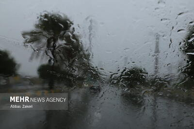  برف و باران در راه مازندران