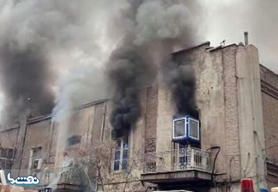  آتش‌سوزی در گراند هتل تهران؛ علت نامعلوم است | نفت ما