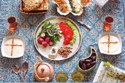  راهنمای تغذیه سالم برای سحر و افطار