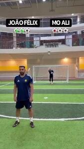  ویدئو: چالش جنجالی ژائو فلیکس با یوتیوبر مشهور - پارس فوتبال