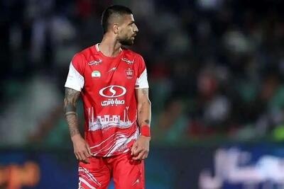  مصدومیت شدید سرلک در تمرین پرسپولیس - پارس فوتبال