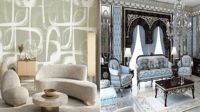  جدیدترین مدل های کاغذ دیواری برای دکوراسیون شیک و اعیانی