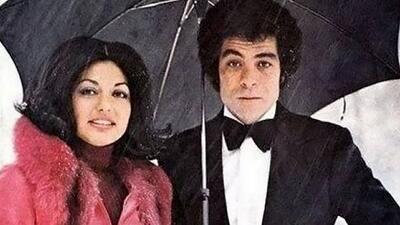  عکس سفر در ایام / لباس های خوشرنگ  گوگوش و بهروز وثوقی در پشت صحنه فیلم ماه عسل؛ سال ۱۳۵۵ / دیسکاور