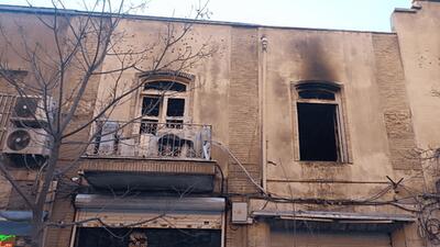  قدیمی‌ترین و معروفترین هتل تهران در آتش سوخت + فیلم