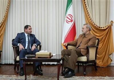  وزیر دفاع ارمنستان با لاریجانی دیدار کرد
