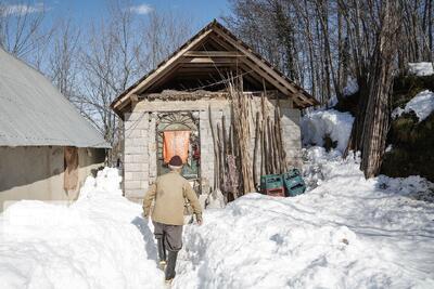  هشدار زرد هواشناسی گیلان/ جمعه باران و برف کوهپایه‌های استان را فرا می‌گیرد