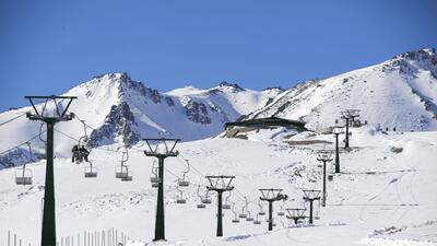  ارتفاع برف در منطقه آلوارس به ۲۰ سانتی‌متر رسید