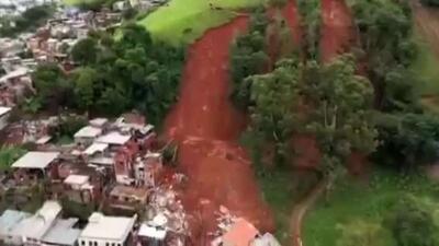  حداقل 30 نفر در پی باران‌های ویرانگر در برزیل جان خود را از دست دادند