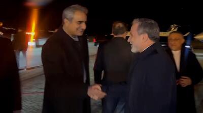  تصاویر حضور عباس عراقچی در ژنو برای مذاکرات حساس