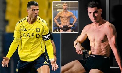  کریستیانو رونالدو در ۴۱ سالگی بدن تراشیده‌اش را به رخ کشید / عکس