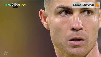  گل شماره 965؛ گلزنی کریستیانو رونالدو مقابل النجمه از روی نقطه پنالتی (النجمه 0-1 النصر)