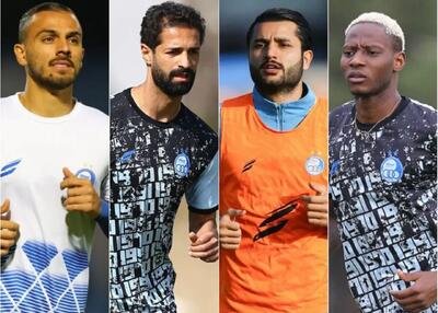  اختصاصی: چهار بازیکن استقلال از تمرین منع شدند!