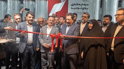  بزرگ‌ترین تولیدکننده کاغذ حرارتی غرب آسیا در قزوین افتتاح شد