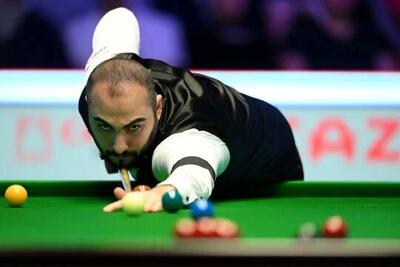  حذف حسین وفایی از رقابتهای اسنوکر آزاد ولز