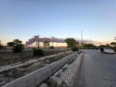  ویدیوی جدید از آتش‌سوزی مهیب در آبادان!