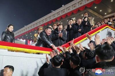  قاب‌های پربازدید از دختر رهبر کره‌ شمالی در رژه نظامی