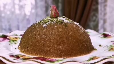  حلوای ایرمیک ترکیه : بدون آرد، خوشمزه و مخصوص ماه رمضان