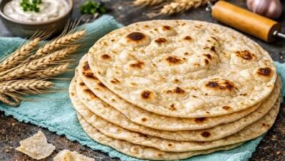  طرز تهیه نان تابه ای ۳ سوته، بدون فر و استراحت طولانی