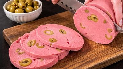  آموزش درست کردن کالباس گیاهی و پروتئینی بدون گلوتن و با ارزان ترین مواد اولیه
