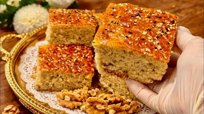  نان شیرین اسفنجی افغانستان مخصوص رمضان؛ خوشمزه کنار چای