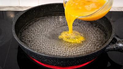  دستور پخت ویژه تخم مرغ ۵ دقیقه ای در آب و بدون روغن