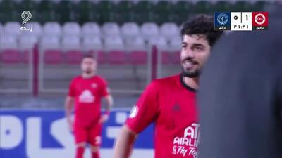  گل اول تراکتور به گل گهر + ویدئو