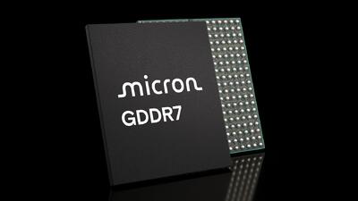  رونمایی میکرون از حافظه 24 گیگابیتی GDDR7 با پهنای باند 36 گیگابیت‌برثانیه